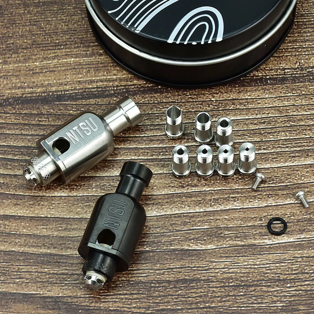 Vaping Air - wolfcoolvape NTSU RBA Bridge 316 Stainless