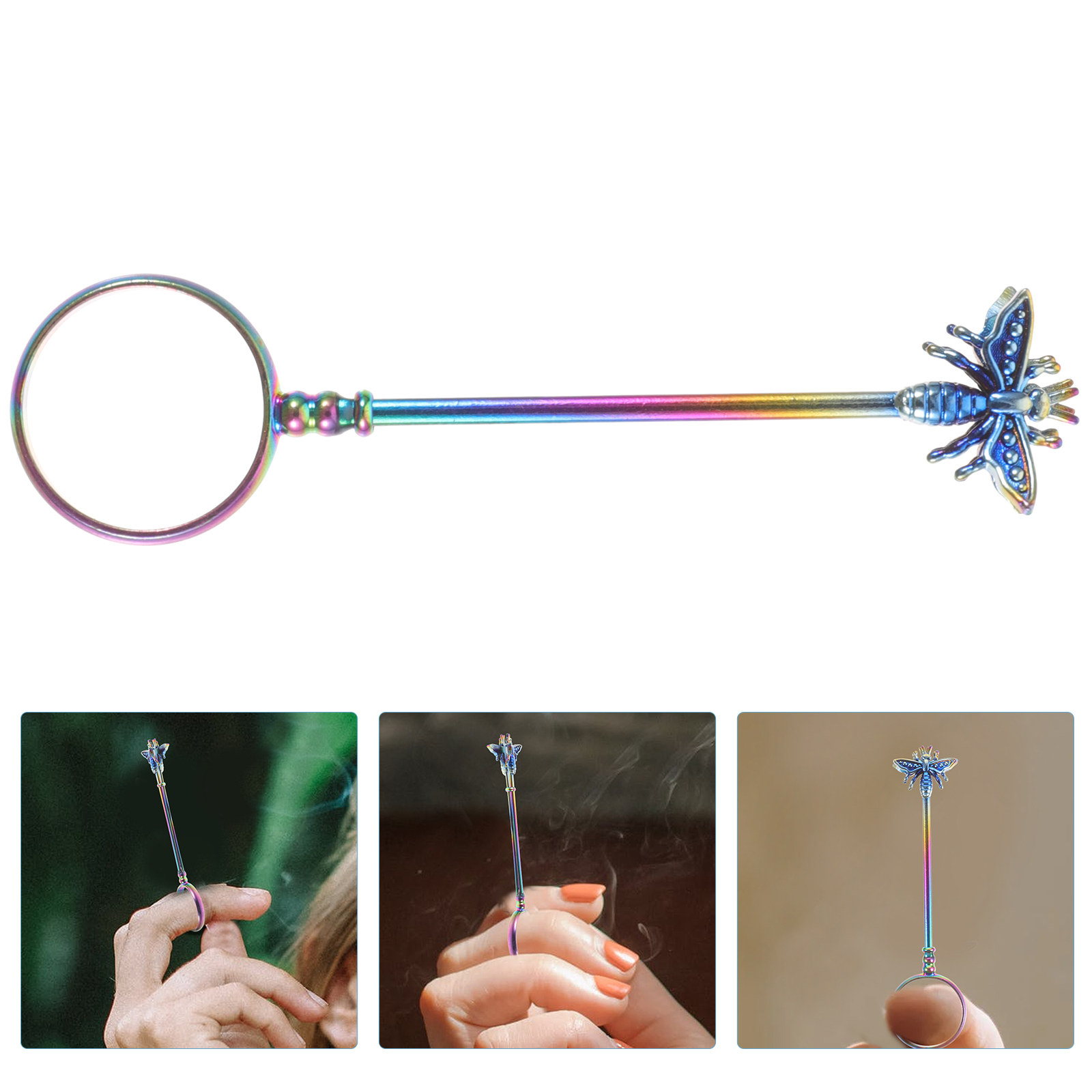 Colorful Insect Cigarette Clip - Vape Ring 评论和价格