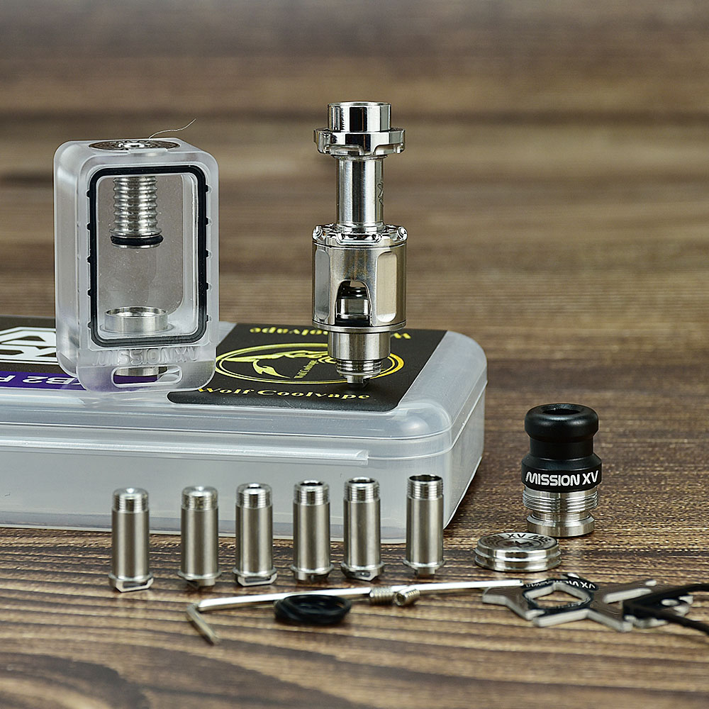 wolfcoolvape MISSION KB2 RBA T - Vaping Air 评论和价格