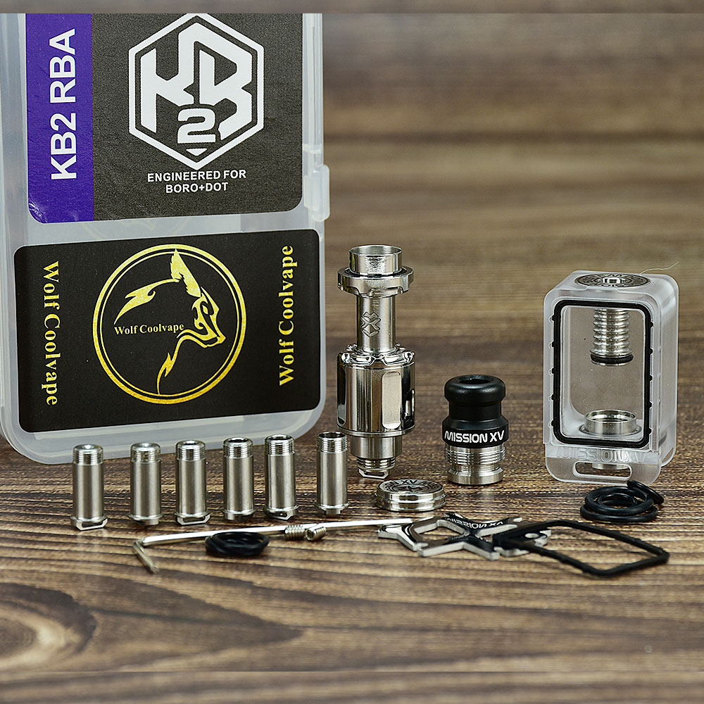 wolfcoolvape MISSION KB2 RBA T - Vaping Air 评论和价格