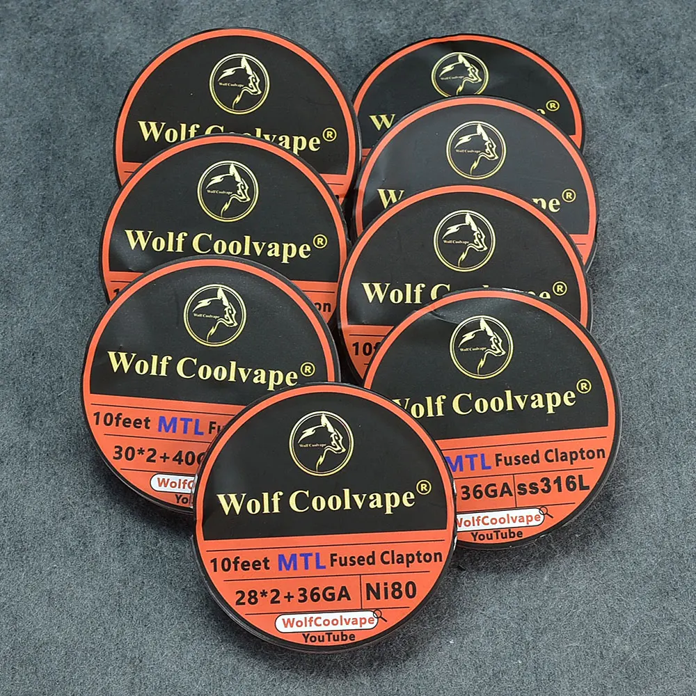 wolfcoolvape MTL Fused Clapton - Accessories For Vaping 评论和价格