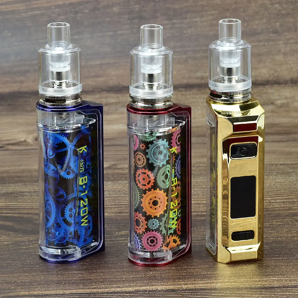 King8-120W Box Mod Kit electro - Accessories For Vaping 评论和价格