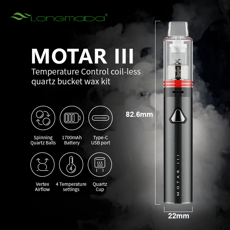 Longmada Motar III 3 Wax Pen K - Vaping Area 评论和价格