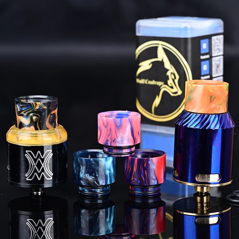 Wolfcoolvape 5PCS 810 Resin Dr - Drip Tip Resin 评论和价格