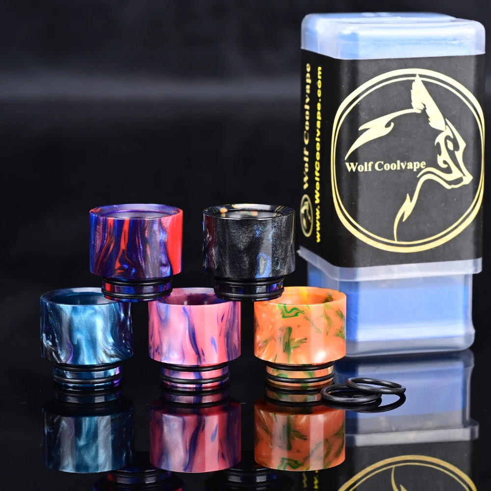 Wolfcoolvape 5PCS 810 Resin Dr - Drip Tip Resin 评论和价格