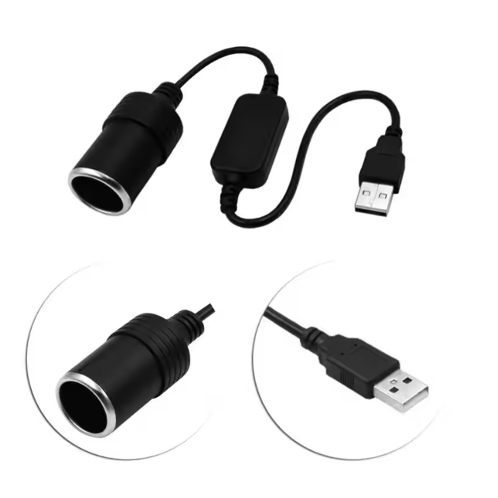 1pc 5V 2A USB To 12V Cigarette - Accessories Experts Vape 评论和价格