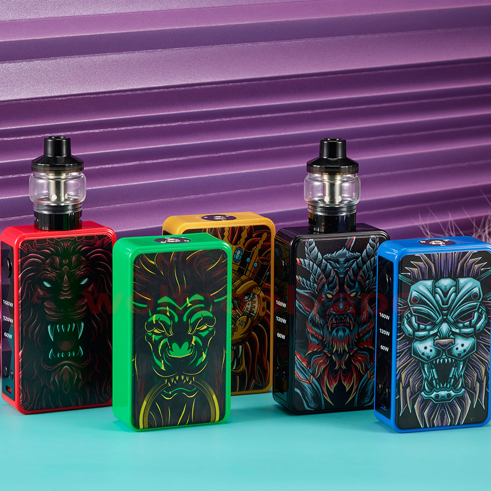 160W Box Mod Kit 60W/120W/160W - Vaping Area 评论和价格