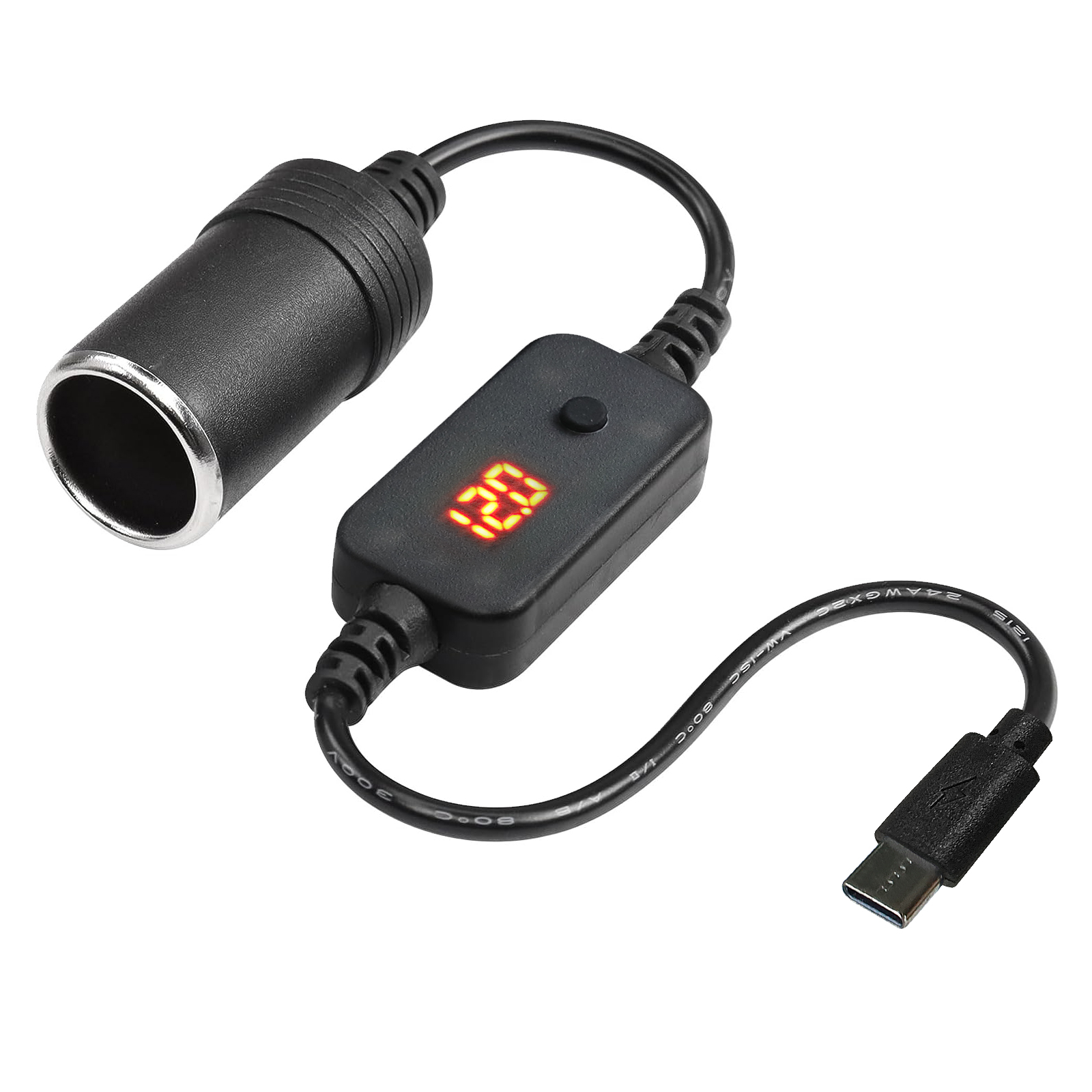 1pc 5V 2A USB To 12V Cigarette - Accessories Experts Vape 评论和价格
