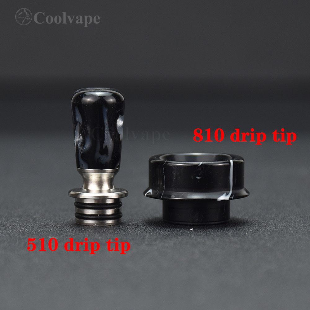 MTL 510 Drip Tip 810 Drip Tip  - Drip Tip Resin 评论和价格