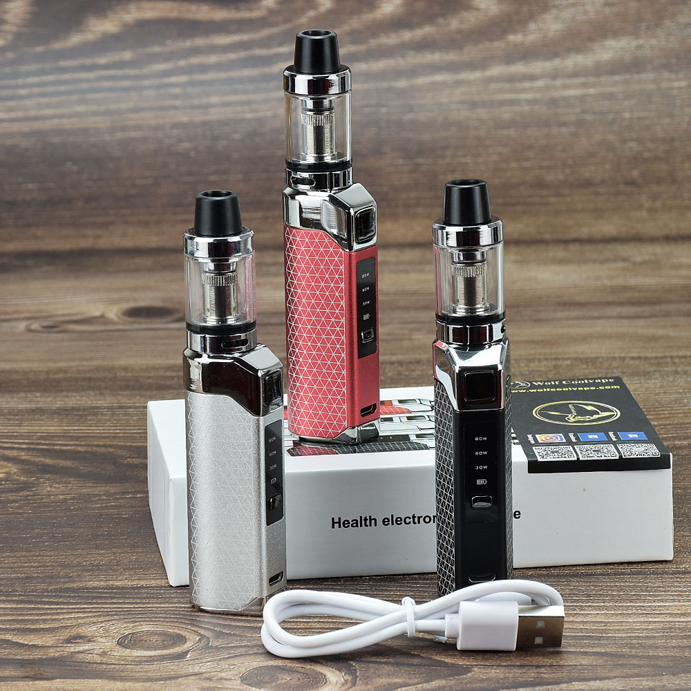 80W Vape mod Starter Kit Box M - Vaping Area 评论和价格