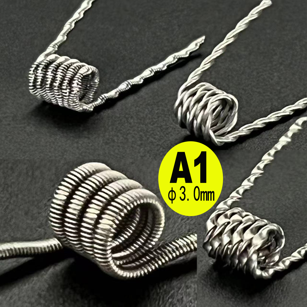 100-10PCS 3mm Diameter DL/DTL/ - Clapton Wire Pre Built 评论和价格