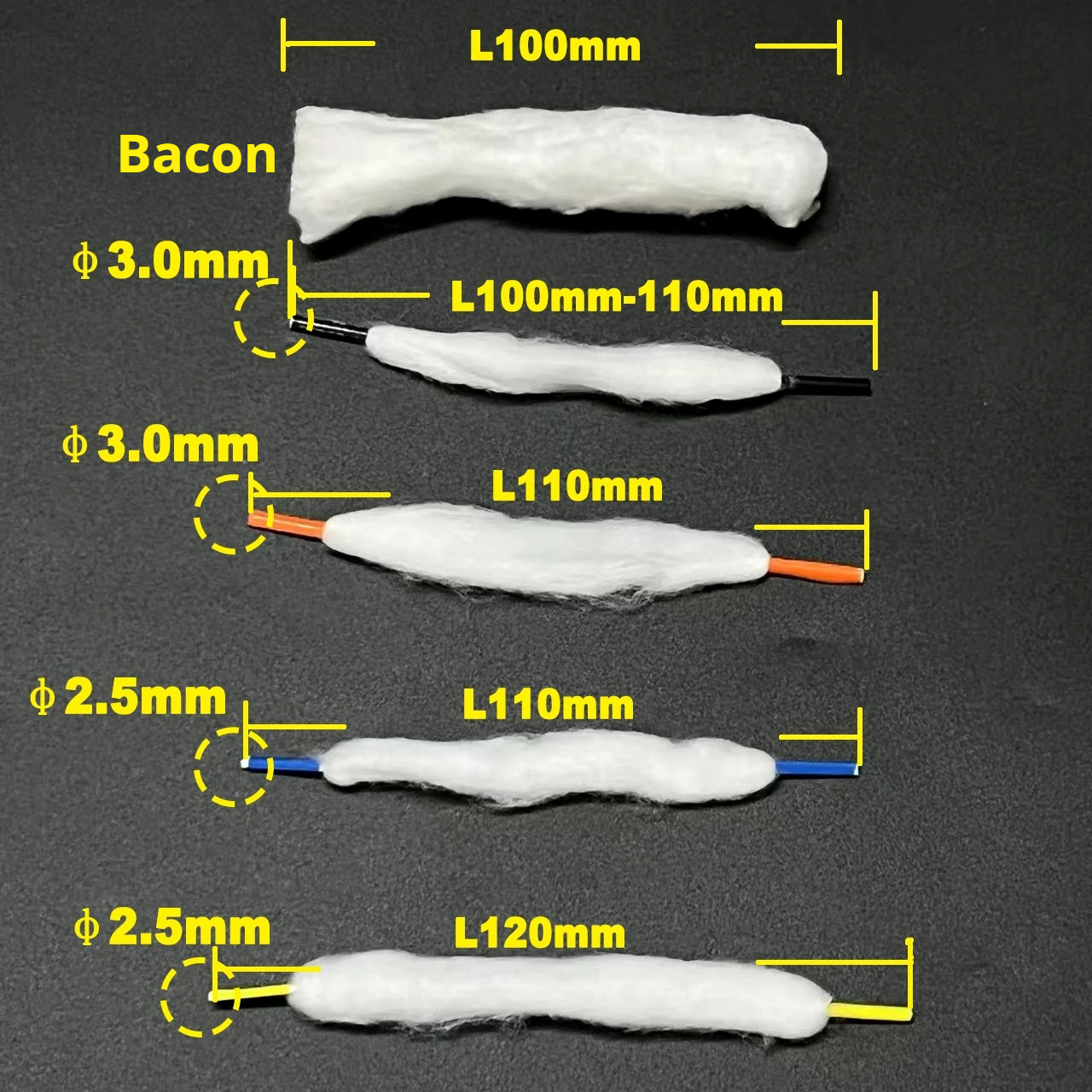 10/5/3/2/1 PACK PREMIUM 2.5/3  - Cotton Wick Organic 评论和价格