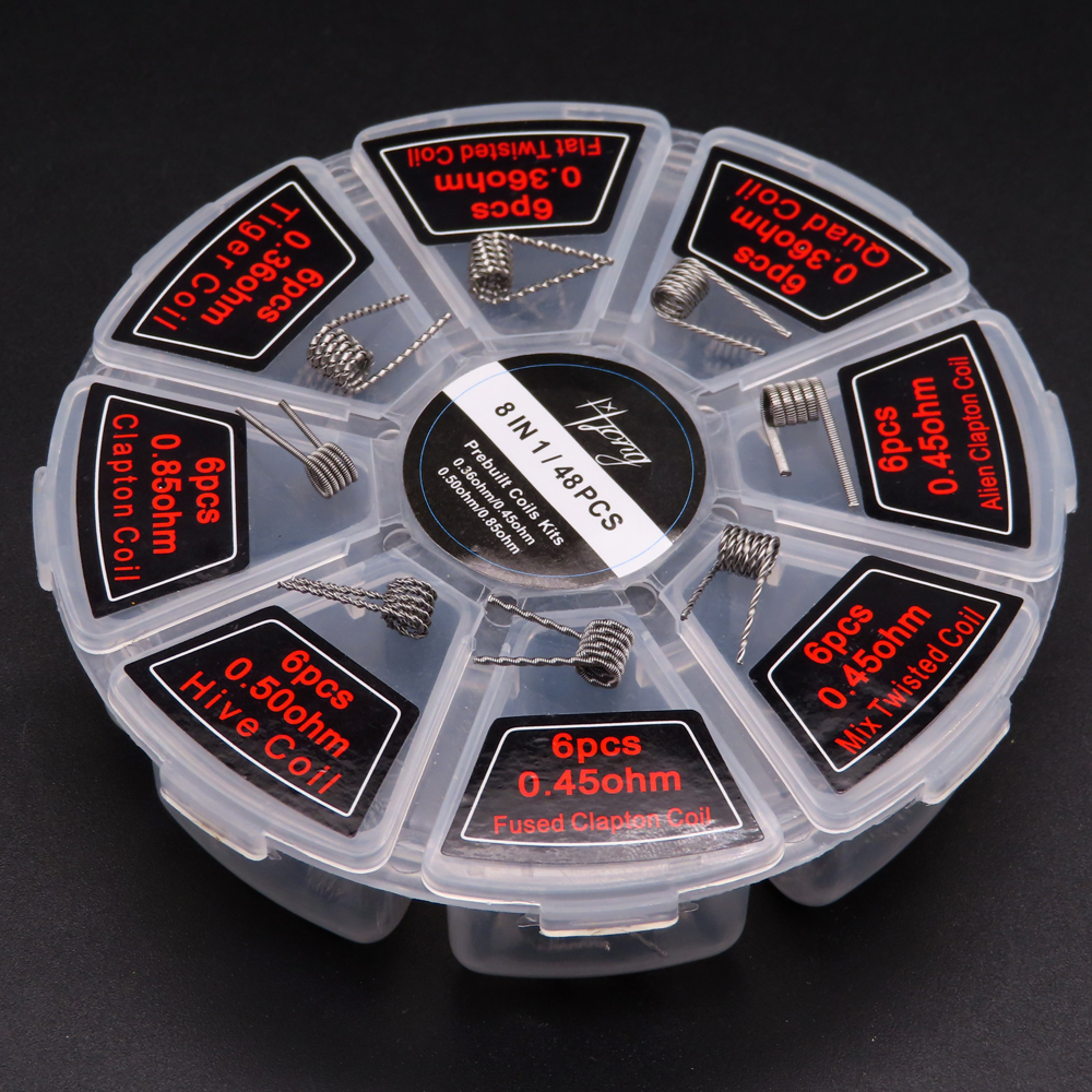 48pcs/set Premade Coils RTA RD - Vaping Area 评论和价格