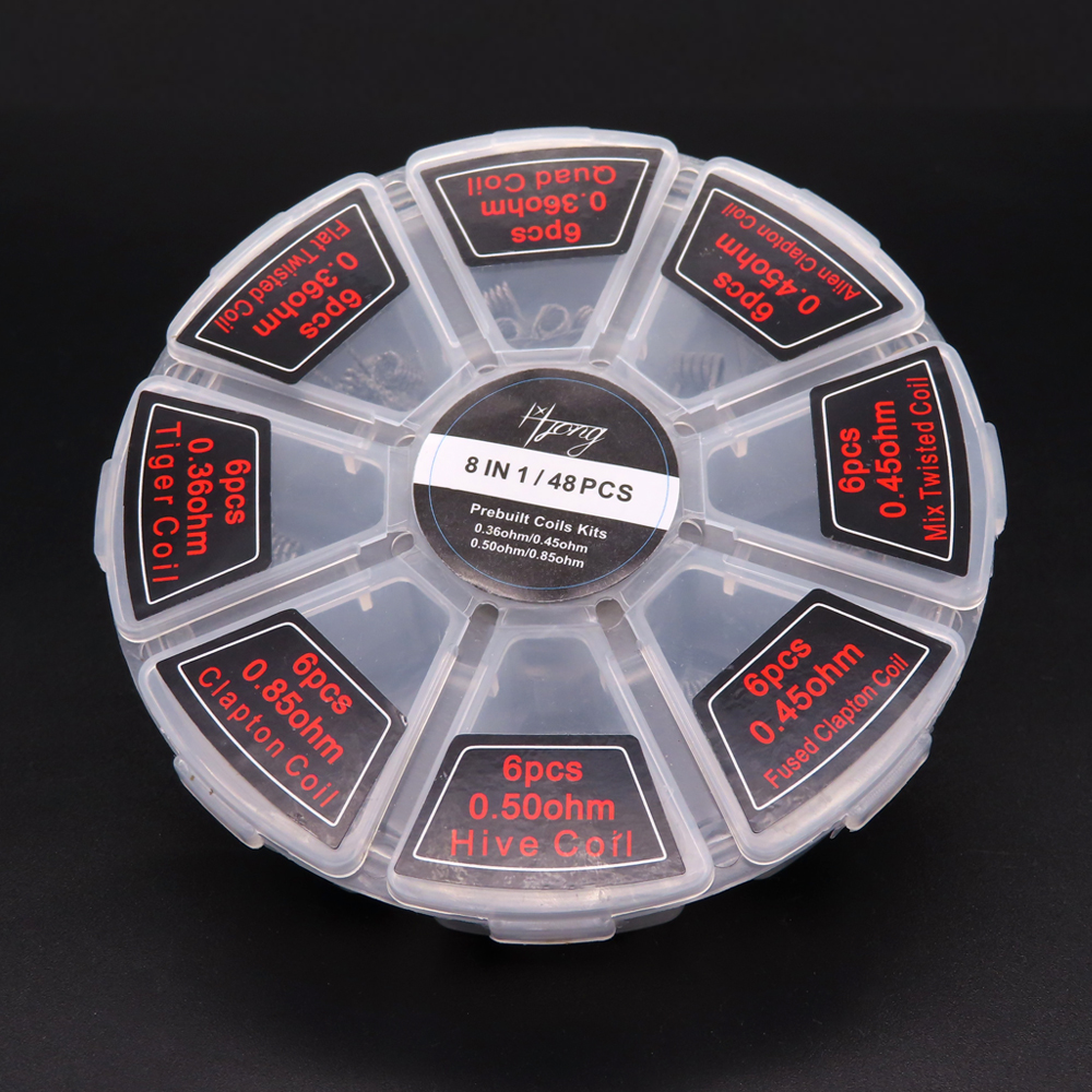48pcs/set Premade Coils RTA RD - Vaping Area 评论和价格
