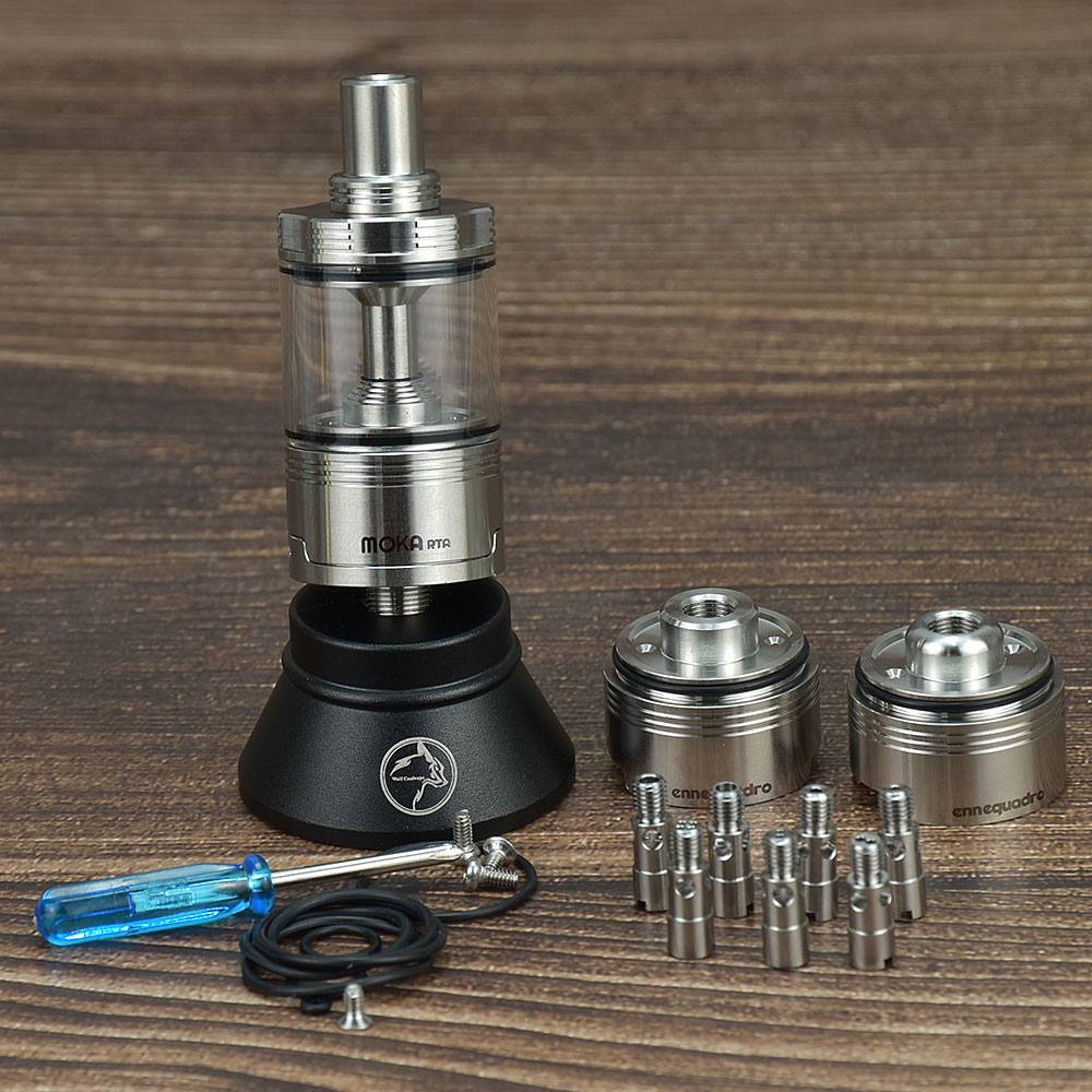 Wolfcool Vape Moka Kuma RTA 4. - Vaping Air 评论和价格