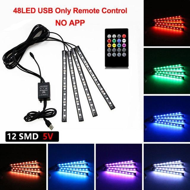 RGB Automotive Atmosphere Deco - Vape Decoration 评论和价格